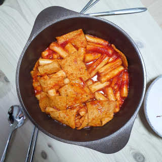 화곡미담 옛날 떡볶이 — 4점을 준 리뷰어가 2020년 3월 올린 사용 사진