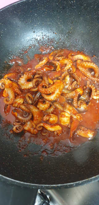 맵꾸미 쭈꾸미볶음 450g — 5점을 준 리뷰어가 2019년 9월 올린 사용 사진