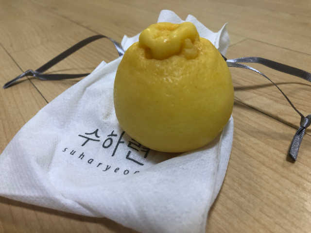 수하련-제주 한라봉 비누 리뷰 사진