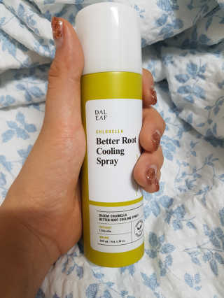달리프 클로렐라 베러 루트 쿨링 스프레이 100ml — 5점을 준 리뷰어가 2019년 7월 올린 사용 사진
