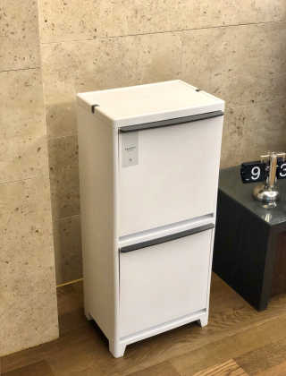 창신리빙 [FRANCO 스탠드 분리수거함2단] 똑똑한 수납이야기 — 4.83점을 준 리뷰어가 2018년 8월 올린 사용 사진