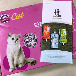 닥터할리펫밀크 8종 — 2.5점을 준 리뷰어가 2019년 6월 올린 사용 사진