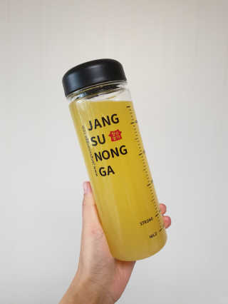 장수농가 리얼깔라만시 원샷 50ml 10팩+보틀 — 5점을 준 리뷰어가 2019년 6월 올린 사용 사진