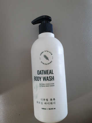 (주)에네스티 내추럴 촉촉  오트밀 바디워시 500ml — 5점을 준 리뷰어가 2020년 3월 올린 사용 사진