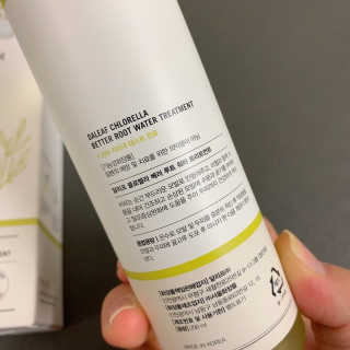달리프 클로렐라 베러 루트 워터트리트먼트 200ml — 5점을 준 리뷰어가 2020년 2월 올린 사용 사진