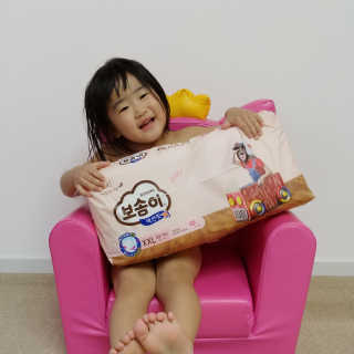 보솜이 액션핏 팬티형 — 4점을 준 리뷰어가 2019년 3월 올린 사용 사진