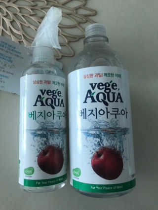 베지아쿠아 475ml + 리필 1000ml 1Set — 5점을 준 리뷰어가 2019년 8월 올린 사용 사진