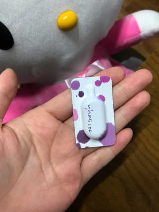 야시엔코 앰플수면팩 퍼플 — 4점을 준 리뷰어가 2019년 2월 올린 사용 사진