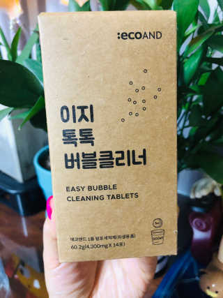 [에코앤드]이지톡톡 버블클리너 1종세척제 — 4.5점을 준 리뷰어가 2019년 6월 올린 사용 사진