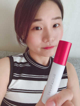 [블랙루즈] 코튼 립 컬러 — 4.17점을 준 리뷰어가 2018년 9월 올린 사용 사진
