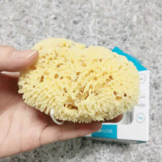 룰라러브 모공관리 끝 지중해산 천연해면 바디스펀지 — 5점을 준 리뷰어가 2018년 2월 올린 사용 사진