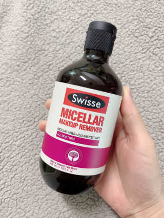 SWISSE 스위스 미셀라 메이크업 리무버 — 4점을 준 리뷰어가 2019년 12월 올린 사용 사진