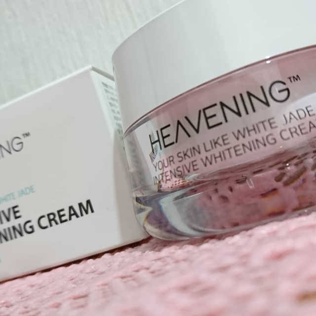 헤브닝 인텐시브 화이트닝크림 50ml 리뷰 사진