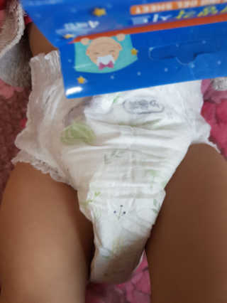 보솜이 리얼코튼 팬티형 — 3점을 준 리뷰어가 2019년 3월 올린 사용 사진