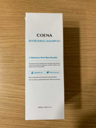코에나샴푸 500ml — 5점을 준 리뷰어가 2019년 8월 올린 사용 사진