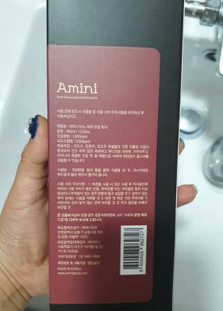아미니 오일워시 시리즈 400ml（3종 중 1종 랜덤발송 — 5점을 준 리뷰어가 2019년 8월 올린 사용 사진
