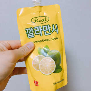 장수농가 리얼깔라만시 — 4.83점을 준 리뷰어가 2018년 4월 올린 사용 사진