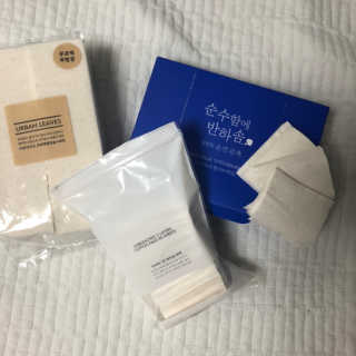 어반리브즈 프리미엄 화장솜 트라이얼 SET — 5점을 준 리뷰어가 2019년 8월 올린 사용 사진