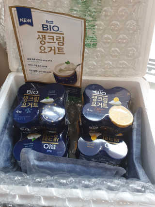 [매일 바이오] 생크림요거트 플레인 12개 + 유자 12개 — 5점을 준 리뷰어가 2019년 6월 올린 사용 사진