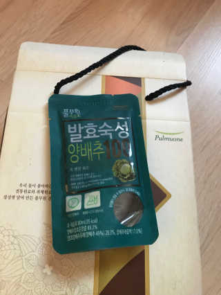 풀무원 발효숙성양배추100 — 5점을 준 리뷰어가 2017년 12월 올린 사용 사진