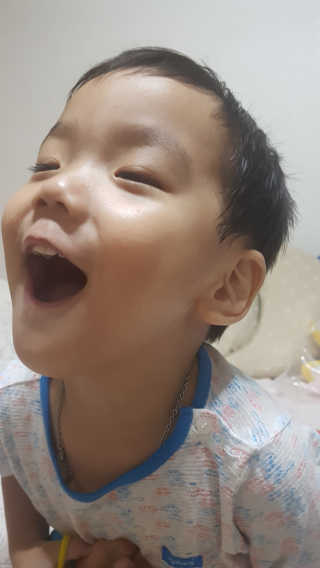 엄마프움 시알릴락토스 오가닉 수딩젤 — 5점을 준 리뷰어가 2019년 10월 올린 사용 사진