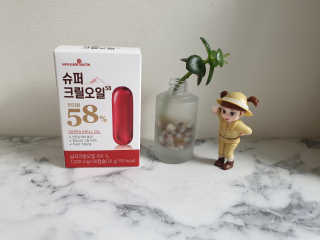 메이준뉴트리 슈퍼 크릴 오일58 1000mg x 30캡슐 — 5점을 준 리뷰어가 2020년 3월 올린 사용 사진