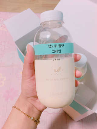 랩노쉬 플랫 그레인 베이직 세트 — 4.5점을 준 리뷰어가 2017년 10월 올린 사용 사진