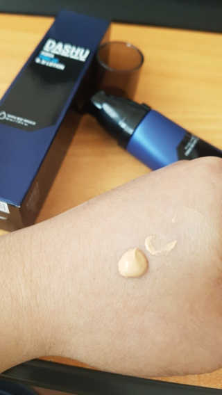 다슈코리아 다슈 맨즈 톤 업 비비로션 40ml — 4점을 준 리뷰어가 2018년 5월 올린 사용 사진