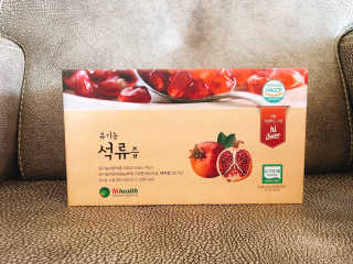 [하이헬스] 정말 진하고 맛있는 유기농 석류즙 30포 — 5점을 준 리뷰어가 2019년 11월 올린 사용 사진