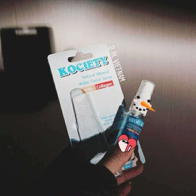미네랄 콜라겐은 Kociety- 스프레이 리뷰 사진