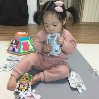 얼리버드 키즈팜 6종 — 5점을 준 리뷰어가 2018년 2월 올린 사용 사진