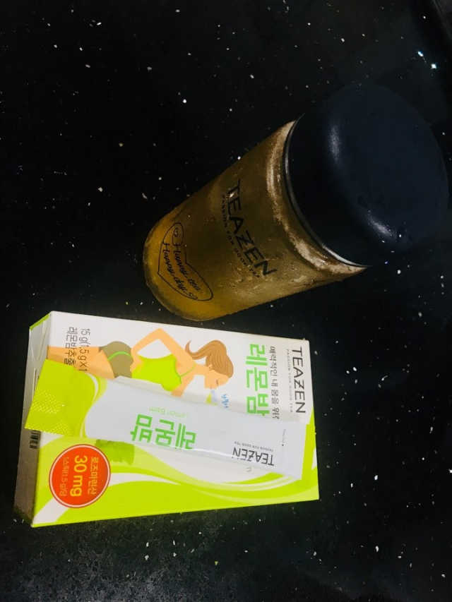 티젠 레몬밤 + 마이보틀 리뷰 사진