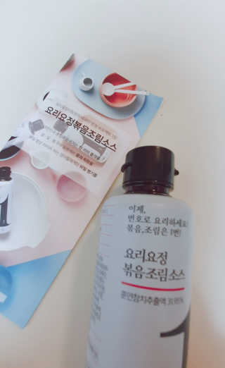 요요랩 요리요정 NO.1 볶음조림소스 420ml — 5점을 준 리뷰어가 2019년 10월 올린 사용 사진