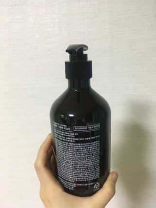 the naked object [탈모볼륨샴푸] 디블랙 팩 샴푸 — 4.5점을 준 리뷰어가 2019년 12월 올린 사용 사진