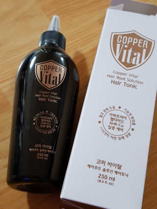 코퍼바이탈 헤어루트 솔루션 헤어토닉 250ml — 5점을 준 리뷰어가 2018년 9월 올린 사용 사진
