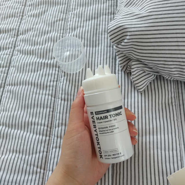 에브리톡톡 파우더샴푸와 프리미엄 헤어토닉 세트 리뷰 사진