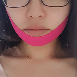스케덤 펩타이드 리프팅밴드 — 4점을 준 리뷰어가 2019년 3월 올린 사용 사진