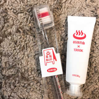 이태리숍 덴탈케어_치약 칫솔 — 4.17점을 준 리뷰어가 2018년 4월 올린 사용 사진
