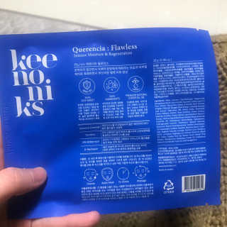 키노닉스 Querencia_Flawless 마스크팩 — 4.5점을 준 리뷰어가 2019년 3월 올린 사용 사진
