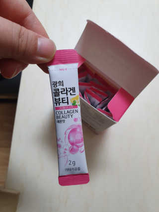 광희생활건강 광희 콜라겐뷰티 — 5점을 준 리뷰어가 2020년 1월 올린 사용 사진