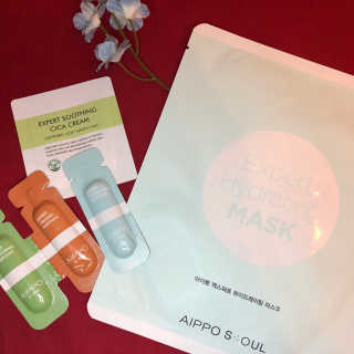 아이뽀 모든 피부 타입을위한 AIPPO Expert Hydrating Mask — 4.83점을 준 리뷰어가 2018년 2월 올린 사용 사진