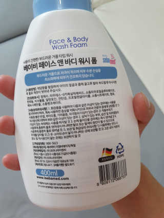 세바메드 베이비 페이스 앤 바디워시 폼 [올인원] — 5점을 준 리뷰어가 2019년 9월 올린 사용 사진