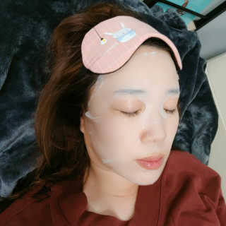 로벡틴 닥터 마스크 아쿠아 — 5점을 준 리뷰어가 2019년 11월 올린 사용 사진