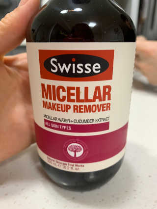 SWISSE 스위스 미셀라 메이크업 리무버 — 4.5점을 준 리뷰어가 2020년 1월 올린 사용 사진