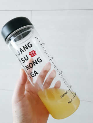 장수농가 리얼깔라만시 원샷 50ml 10팩+보틀 — 5점을 준 리뷰어가 2019년 5월 올린 사용 사진