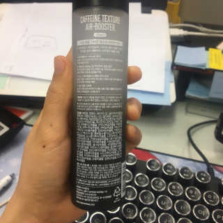 다슈코리아 다슈 볼륨 카페인 파워 에어부스터 120ml — 3점을 준 리뷰어가 2019년 5월 올린 사용 사진