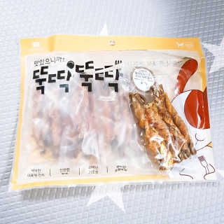 [펫토리아] 뚝딱뚝딱 400g 강아지 간식 베스트5종 — 5점을 준 리뷰어가 2019년 1월 올린 사용 사진