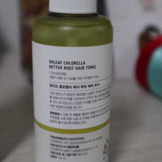 달리프 클로렐라 베러 루트 헤어토닉 100ml — 5점을 준 리뷰어가 2019년 9월 올린 사용 사진