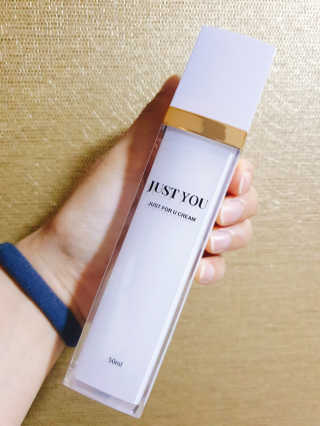 JUST YOU JUST FOR U CREAM — 5점을 준 리뷰어가 2019년 5월 올린 사용 사진