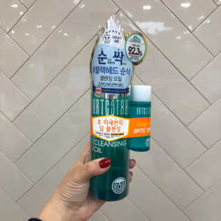 비알티씨 안티폴루션 블랙헤드 클렌징 오일 — 5점을 준 리뷰어가 2019년 3월 올린 사용 사진